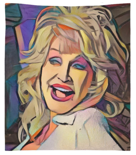 472x538 Dolly Parton Dolly Parton Tapestrydolly Parton Artdolly - Dolly Parton Painting