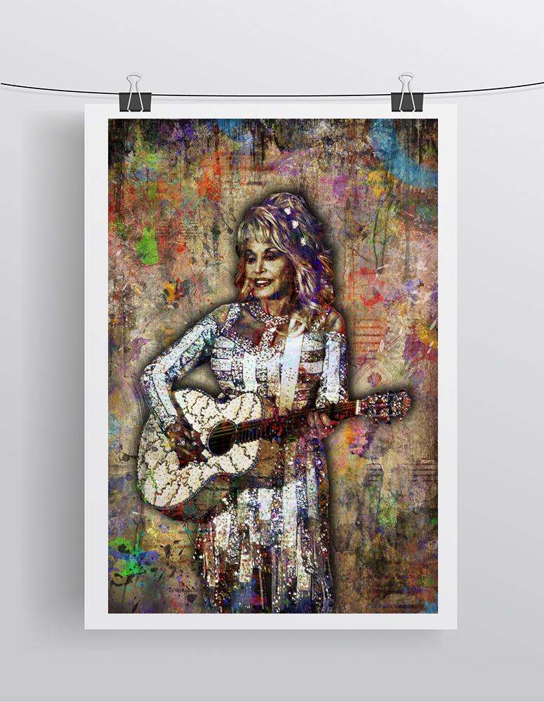 775x1000 Dolly Parton Poster, Dolly Parton Portrait Gift, Dolly Parton - Dolly Parton Painting