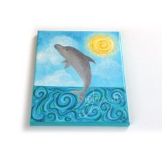 236x236 West Cornwall Covered Bridge Acrylic Beginners Painting By Scene - Dolphin Painting For Kids