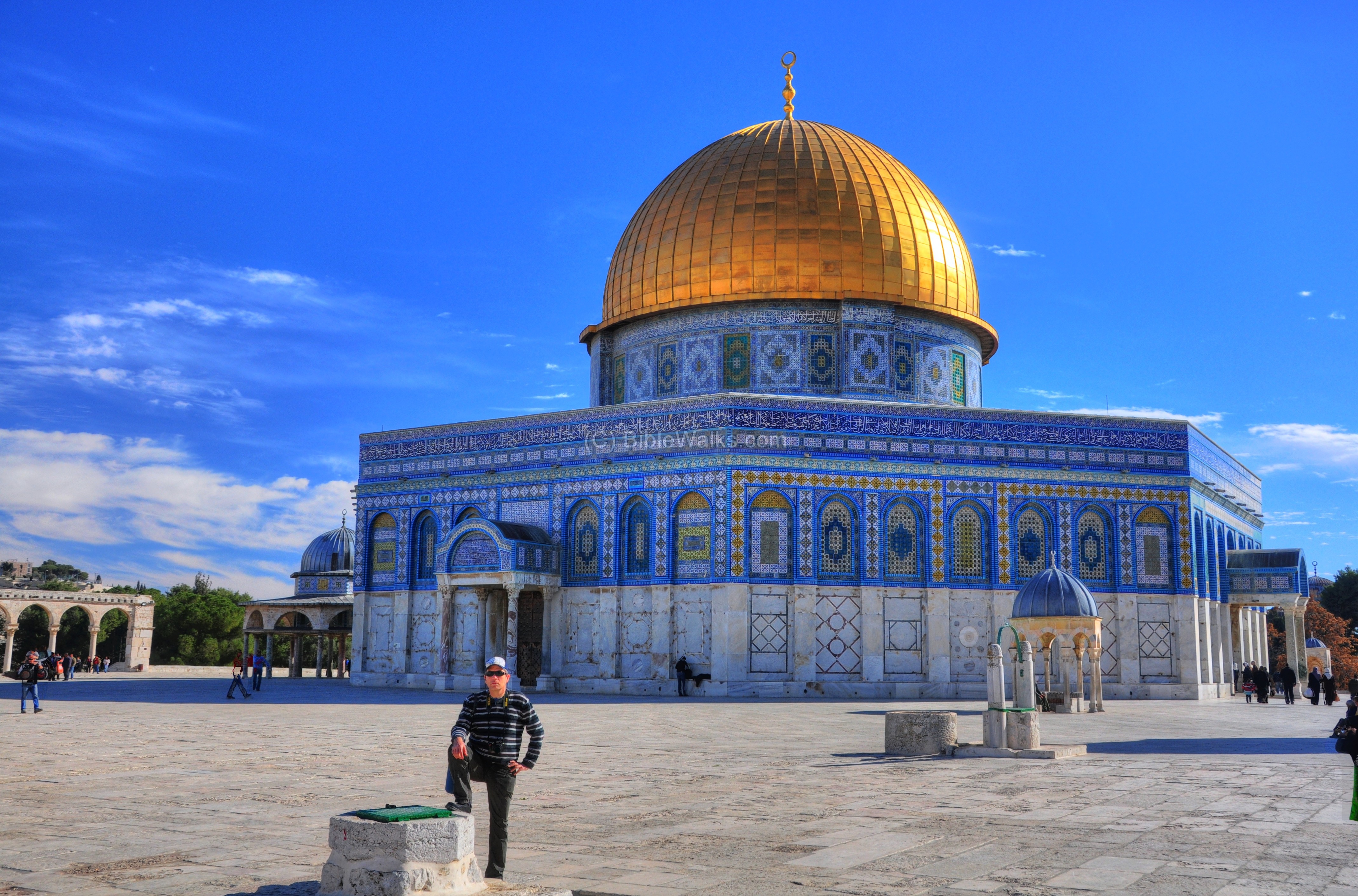 4276x2821 Dome Of The Rock Shrine, Jerusalem - Dome Of The Rock Painting