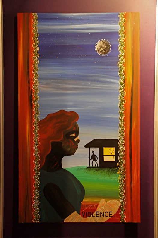 526x790 Painting E094372 - Domestic Violence Painting