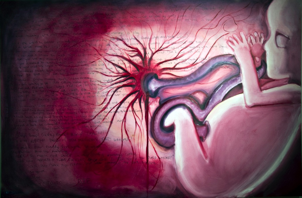 1030x676 Paintings Commissioned By The National Centre For Domestic - Domestic Violence Painting