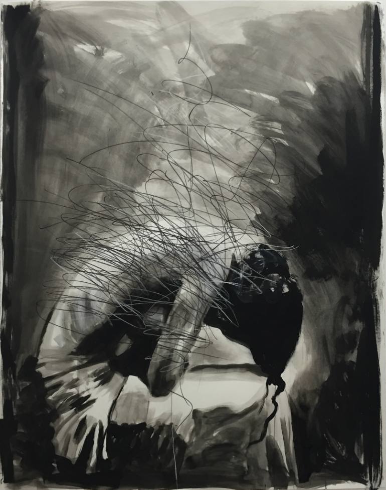 770x979 Saatchi Art Domestic Violence Painting By Christian Bernard Aka - Domestic Violence Painting