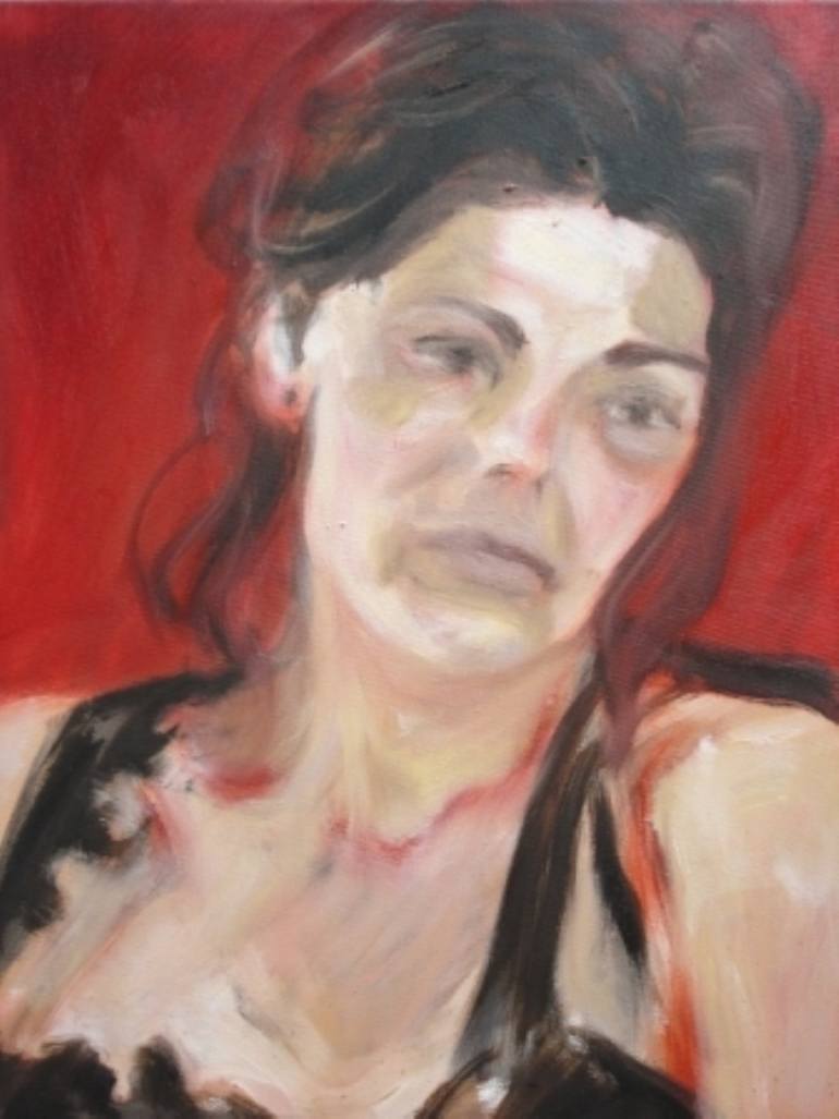 770x1027 Saatchi Art Domestic Violence Painting By Marianne Simonin - Domestic Violence Painting