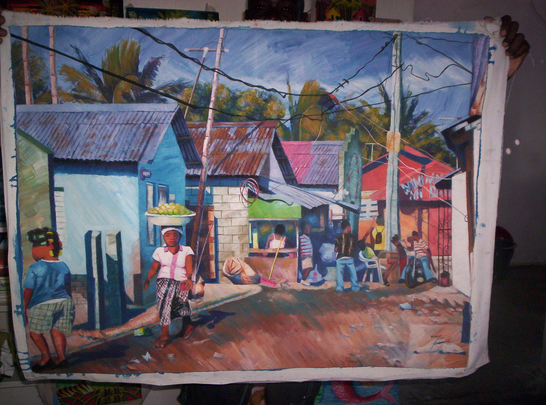 2080x1544 Project Esperanza Art Shop Batey In The Dominican Republic - Dominican Painting