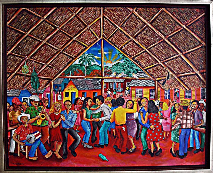720x587 Dominican Arts And Paintings Morillo - Dominican Painting