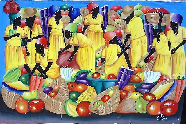 640x428 Dominican Republic Artwork I Enjoy Art From Haiti This Painting Is - Dominican Republic Painting