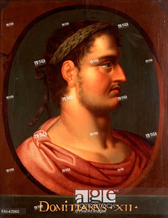 699x904 Emperor Domitian By Rubens, Peter Paul, (School) Oil On Wood - Domitian Painting