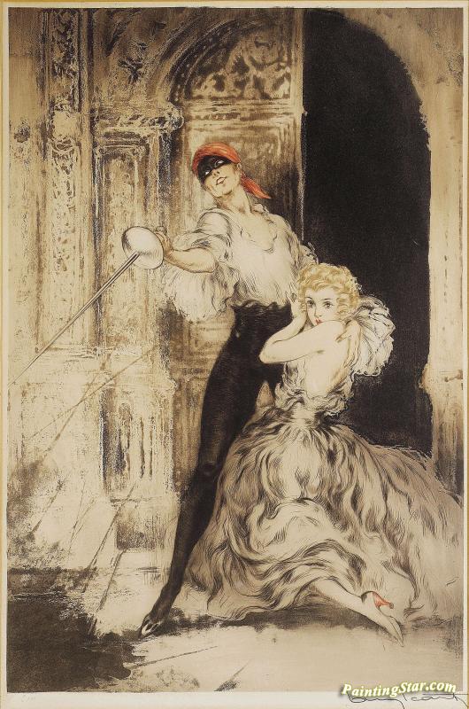 530x800 Don Juan Artwork By Louis Icart Oil Painting Amp Art Prints - Don Juan Painting