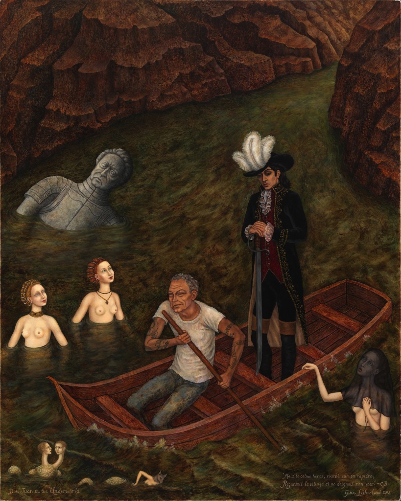 819x1024 Don Juan In The Underworld Mmoca - Don Juan Painting