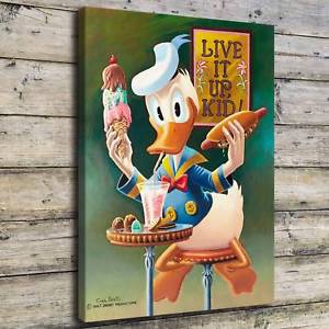 Donald Duck Painting