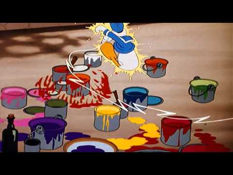 480x360 Donald Duck - Donald Duck Painting