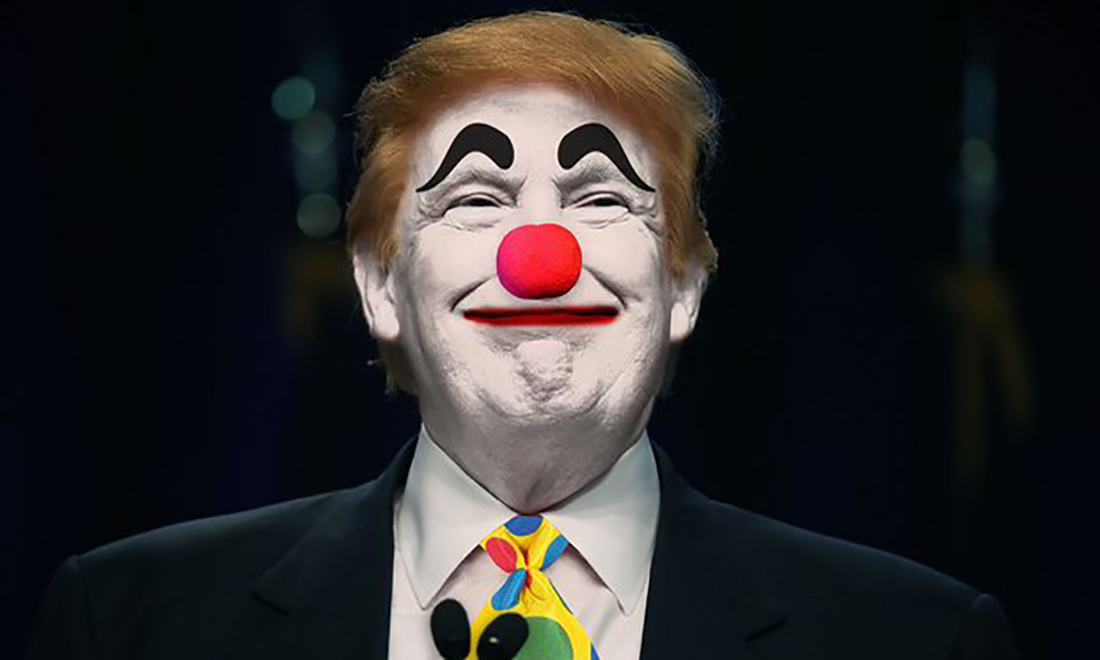 Donald Trump Clown Painting At PaintingValley.com | Explore Collection ...