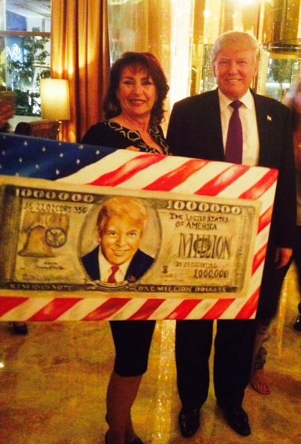 Donald Trump Oil Painting