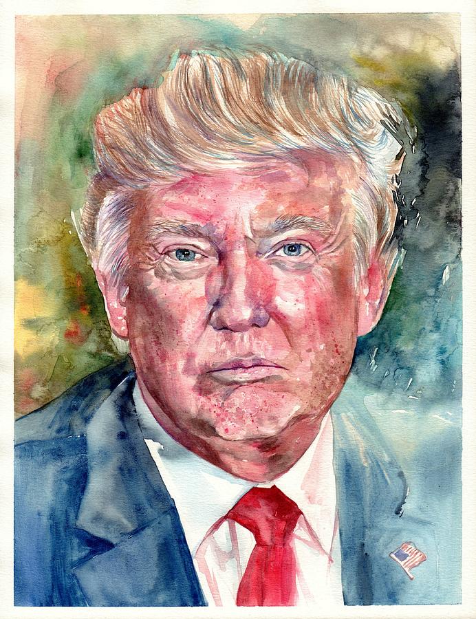 Donald Trump Painting at PaintingValley.com | Explore collection of ...