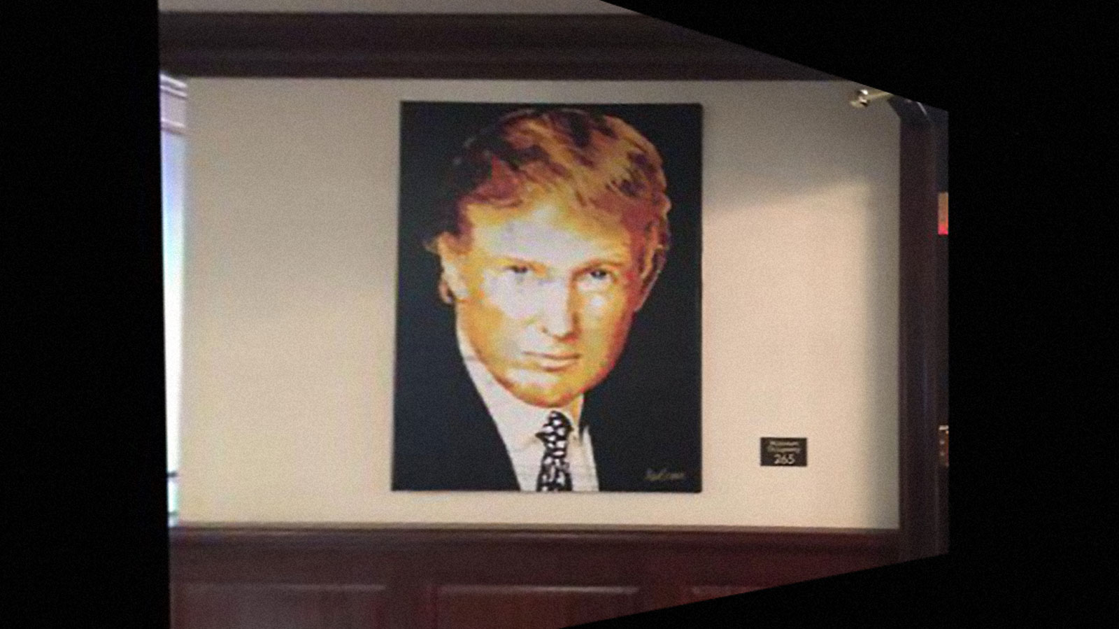 1600x899 Here's The Giant Portrait Donald Trump Commissioned Of Himself - Donald Trump Painting Portrait