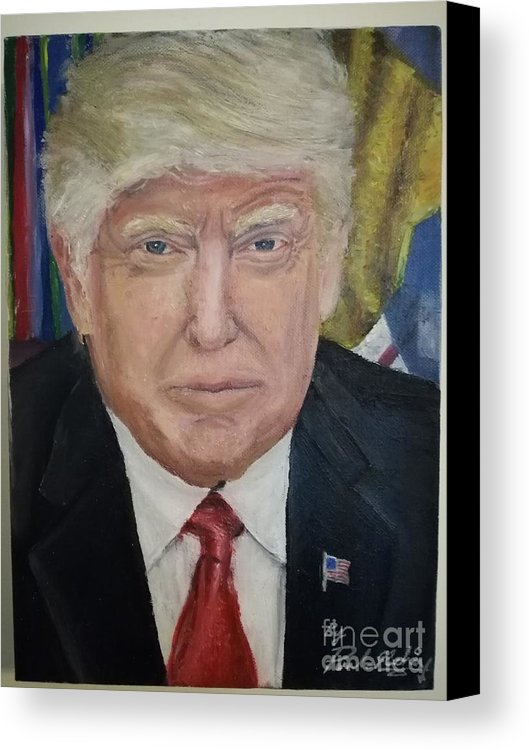 Donald Trump Painting Portrait at PaintingValley.com | Explore ...