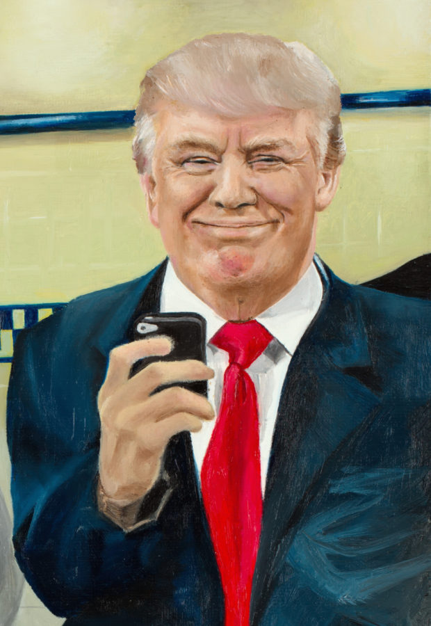 620x900 Portraits By Montreal Portrait Artist Maria Petroff - Donald Trump Painting Portrait