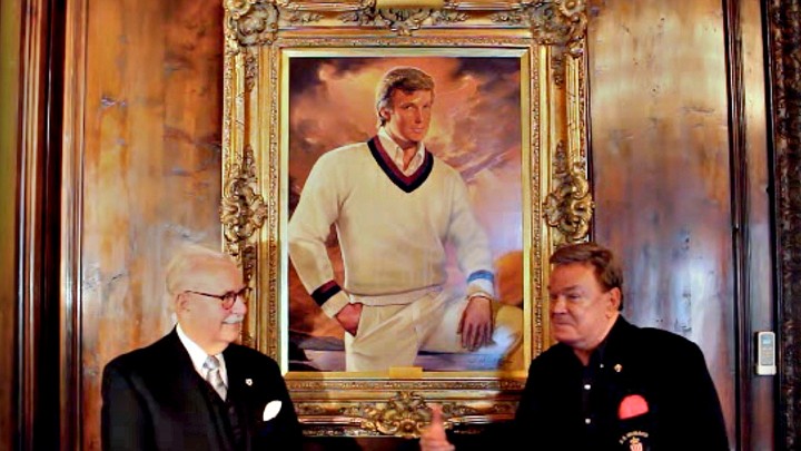 720x405 Businessmen Against Trump - Donald Trump Painting Portrait