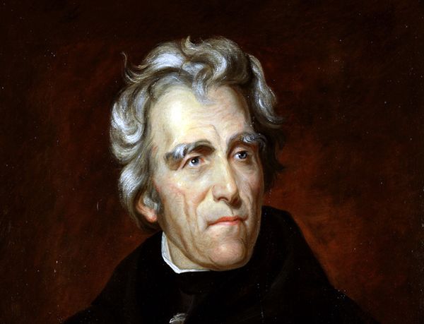 600x459 What's Up With Donald Trump And Andrew Jackson Politifact - Donald Trump Portrait Painting