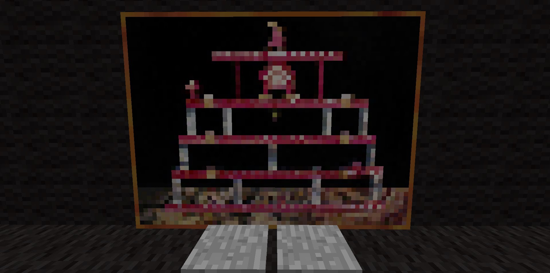 1920x953 Donkey Kong In Minecraft V2.0 - Donkey Kong Painting