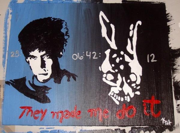 600x444 Donnie Darko Painting 2 By Setsuna725 - Donnie Darko Painting