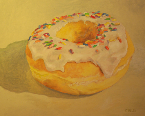 500x400 My Donut Painting By Frances Xx - Donut Painting