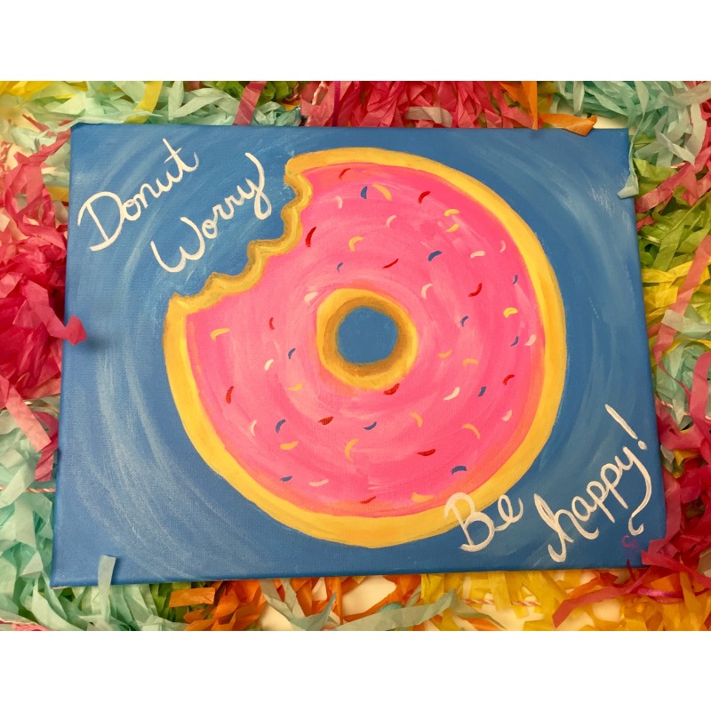 800x800 The Friendship Factory - Donut Painting