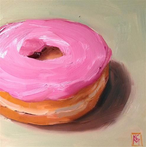 494x500 Daily Paintworks - Donut Painting