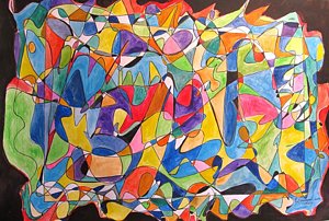 300x202 Doodle Art Paintings - Doodle Art Painting