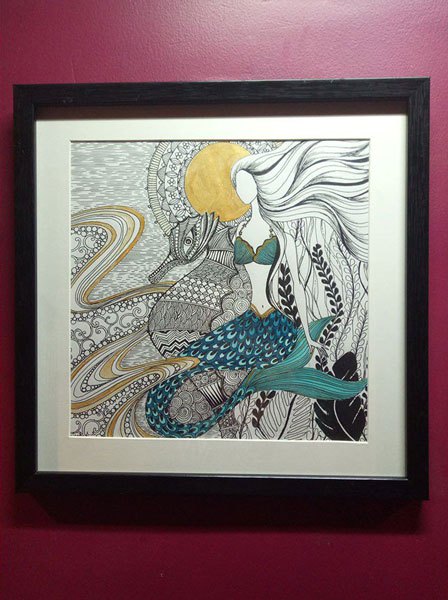 448x600 7 Beautiful Doodles By Indian Artists The Engrave Blog - Doodle Art Painting