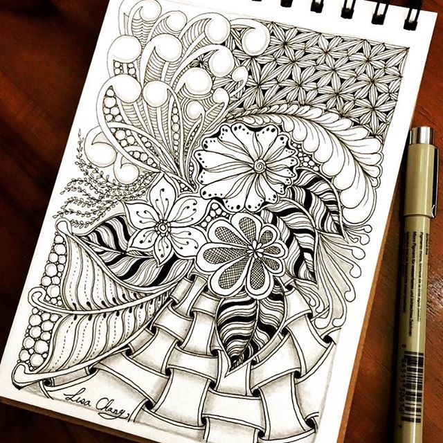 640x640 Zendala - Doodle Painting