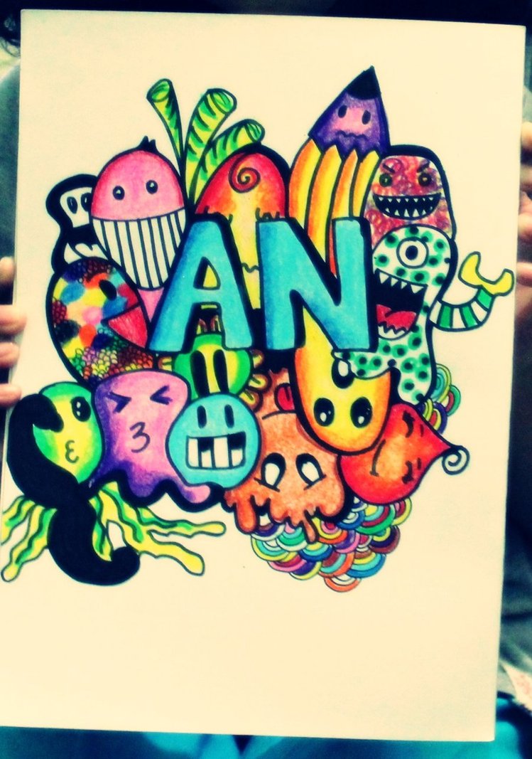 749x1067 Doodle Painting 2 By Yessiow - Doodle Painting