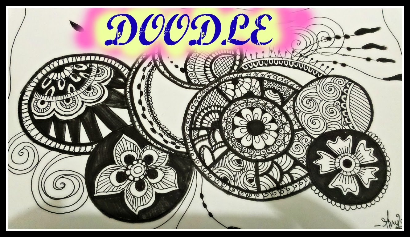 1330x770 Easy Doodle - Doodle Painting