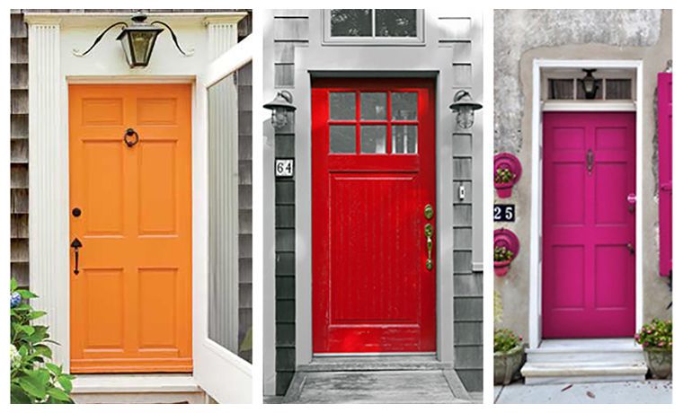 760x460 Painting A Front Door L96 On Wonderful Home Decoration Ideas - Door Painting
