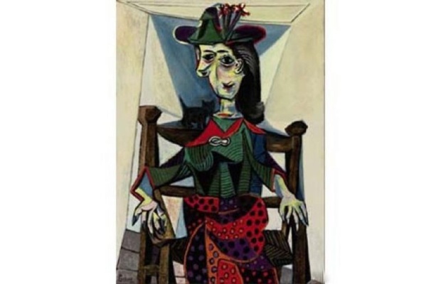 620x400 No. 12 Maar Au By Pablo Picasso Sold For A Reported - Dora Maar Au Chat Painting
