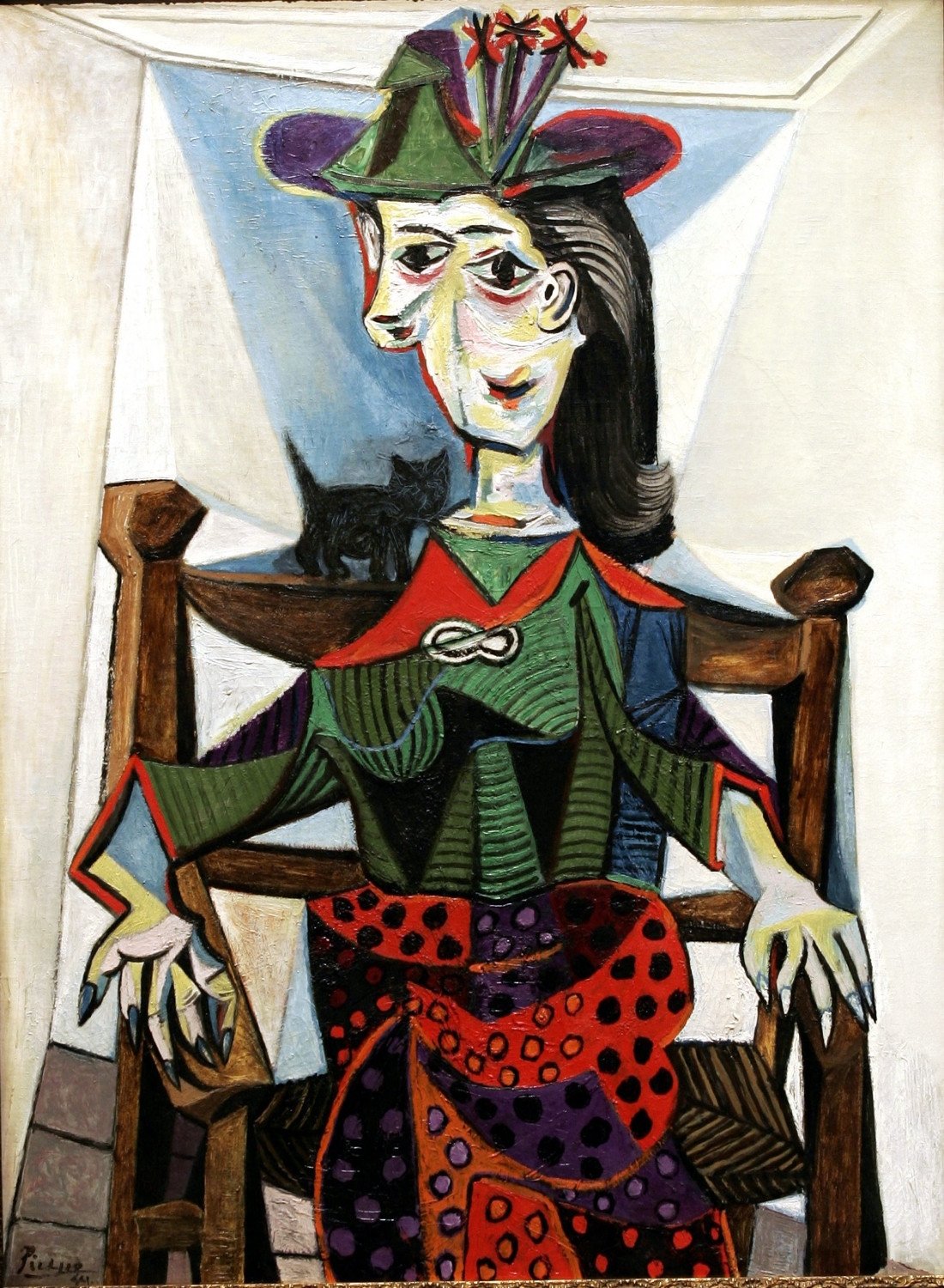 Dora Maar Au Chat Painting at PaintingValley.com | Explore collection ...