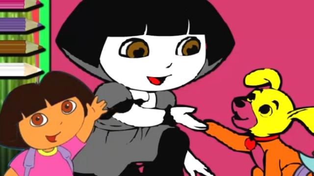 640x360 Dora Painting Game - Dora Painting