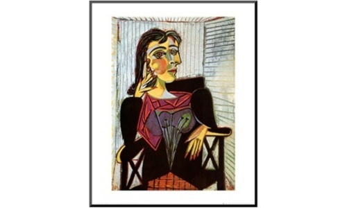 500x300 Portrait Of Dora Maar Seated Pablo Picasso Art Painting - Dora Painting