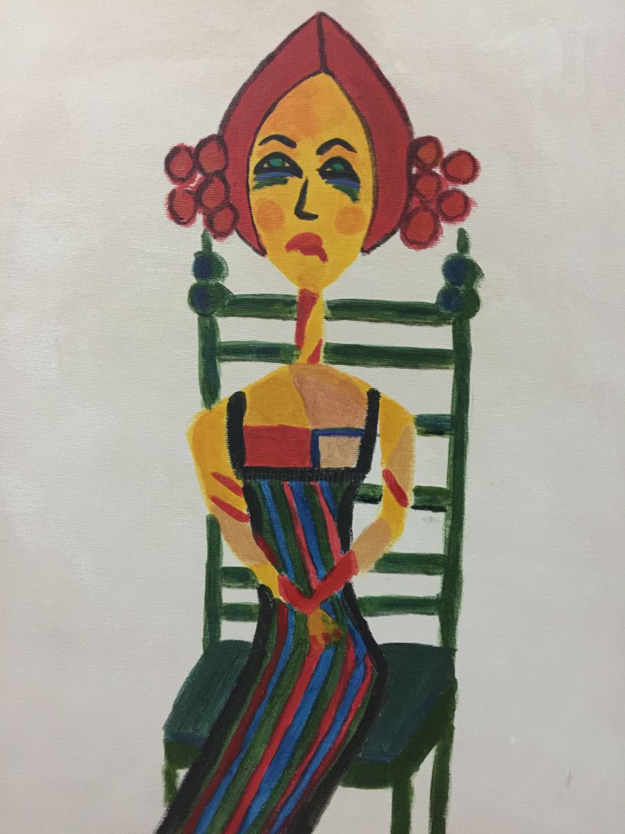 900x1200 Dora Maar (Liana Branzas) - Dora Painting