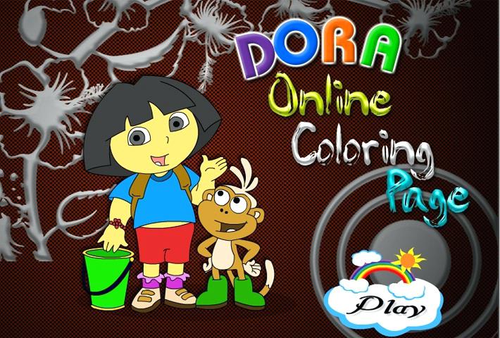 Dora Painting Games at PaintingValley.com | Explore collection of Dora