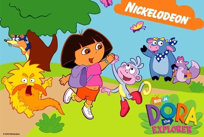 710x480 Dora The Explorer Coloring Book Game - Dora Painting Games