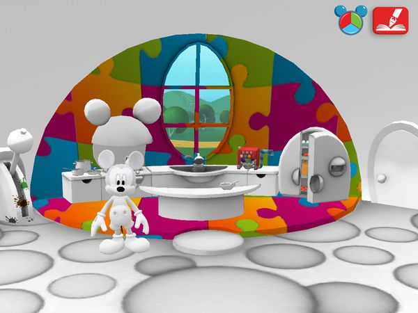 600x450 Mickey Mouse Clubhouse Coloring Pages Let Kids Paint And Play - Dora Painting Games