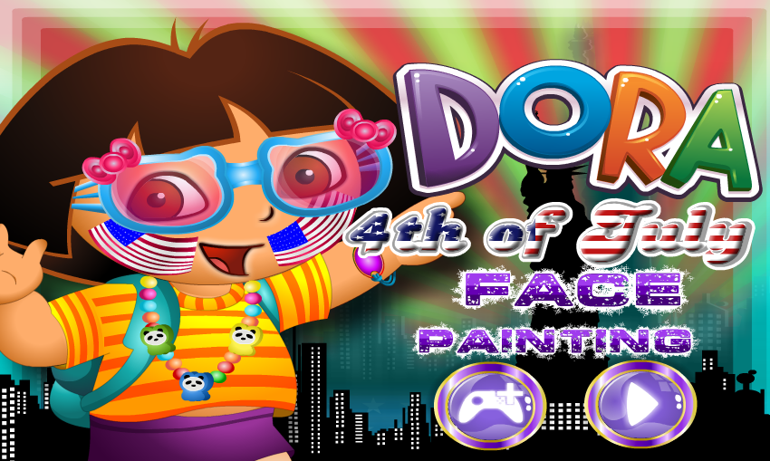 Dora Painting Games at PaintingValley.com | Explore collection of Dora