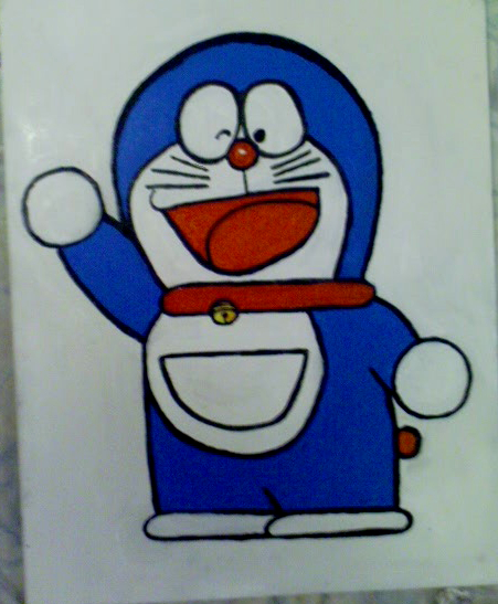  Doraemon Painting  at PaintingValley com Explore 