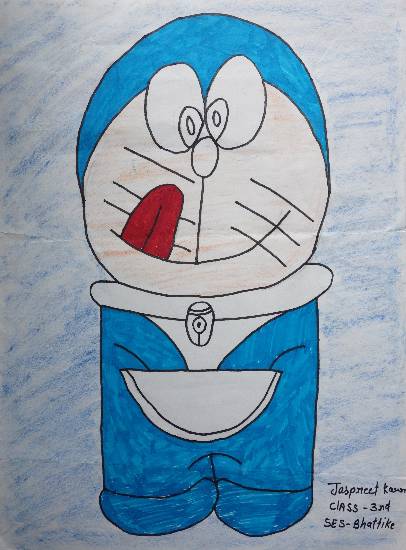 Doraemon Painting at PaintingValley.com | Explore collection of ...