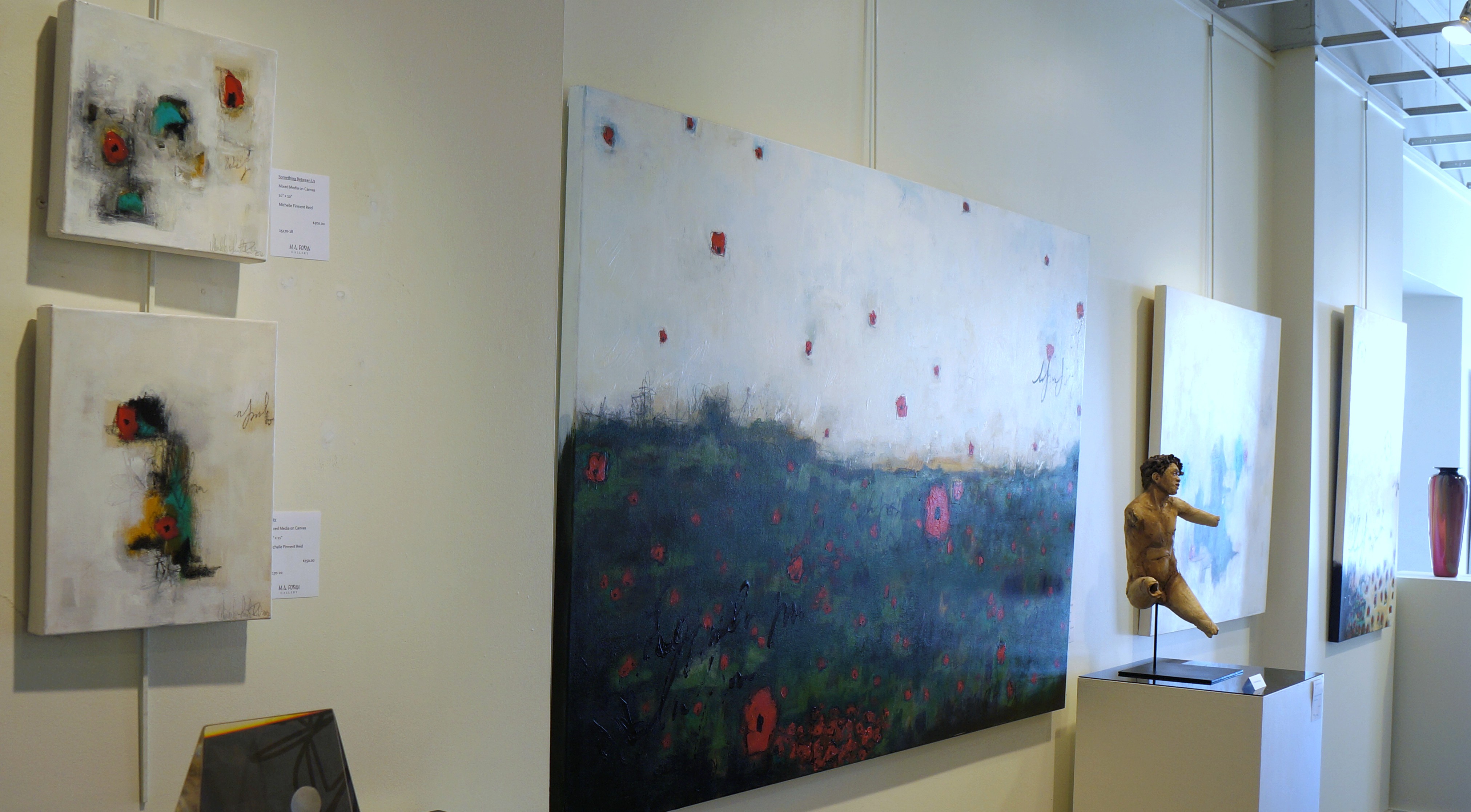 4047x2235 Exhibit Thought Fields, New Paintings - Doran Painting