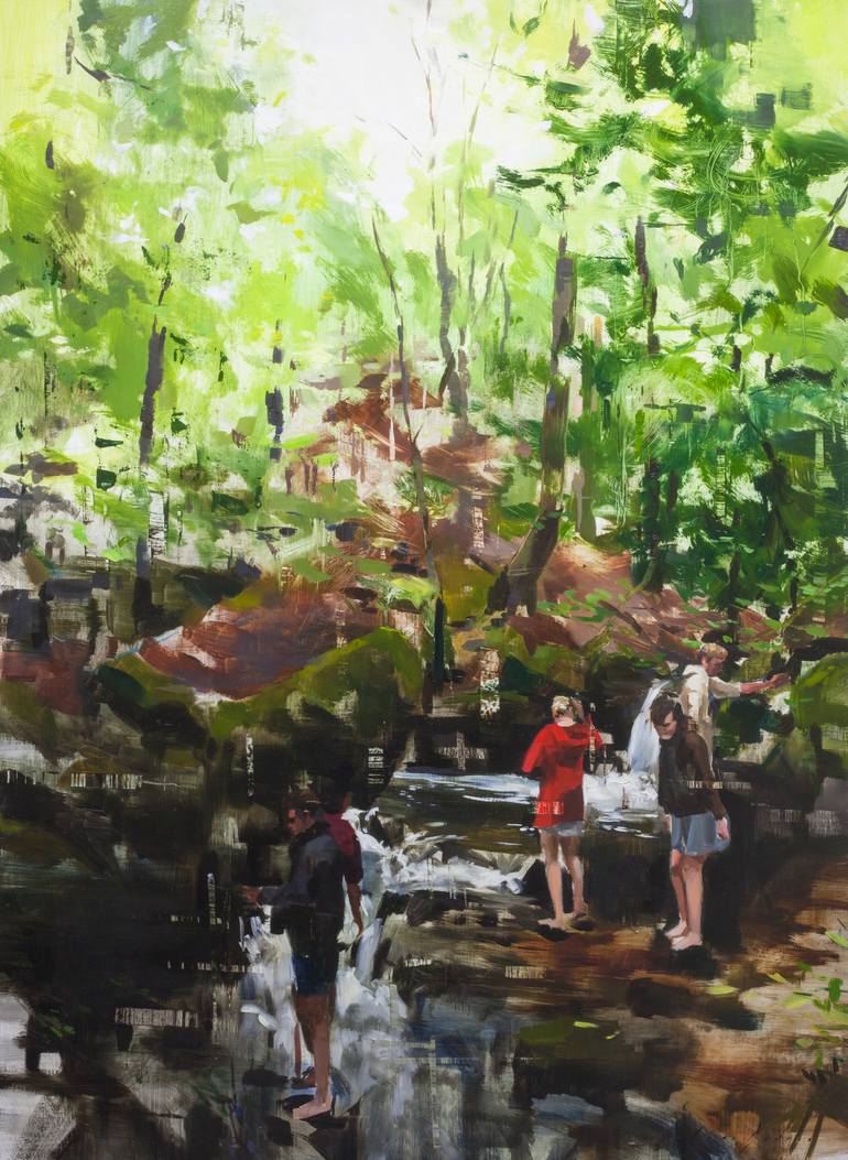 770x1053 Saatchi Art Hesitations - Doran Painting