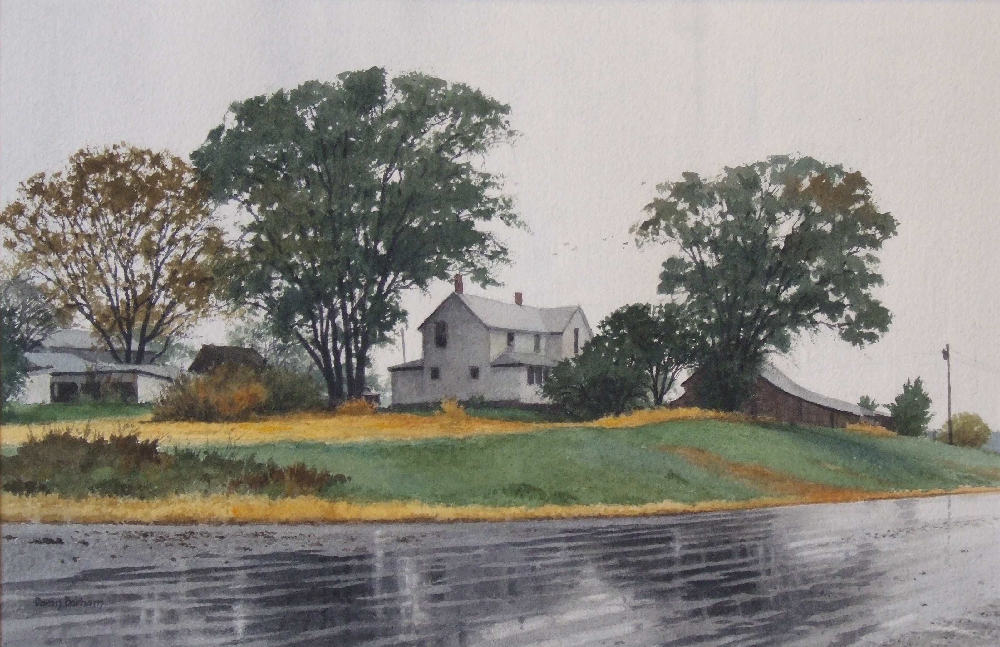 3203x2074 Doran Barham Watercolors Doran Barham Paintings Doran Barham - Doran Painting