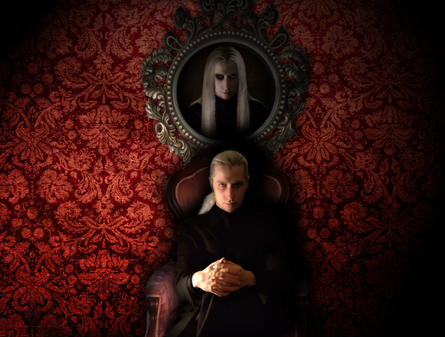 900x683 The Artist As Dorian Grey By Studionoire - Dorian Grey Painting